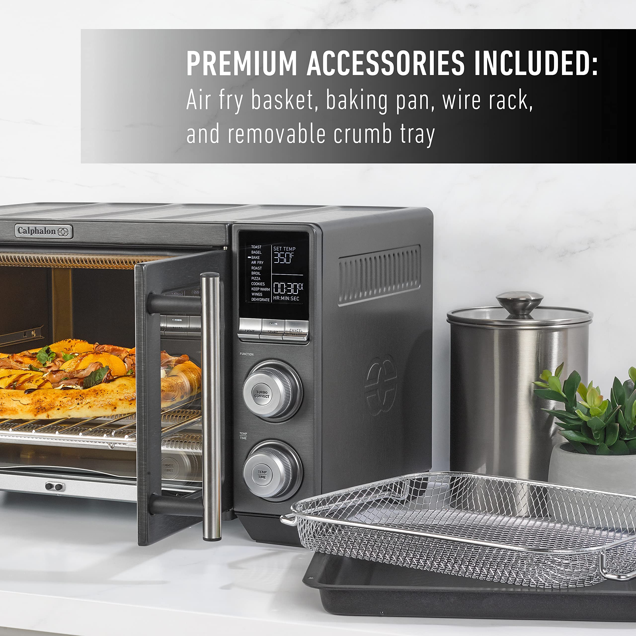 Calphalon® Performance Countertop French Door Air Fryer Oven, 11-in-1 Convection Toaster Oven - Image 6