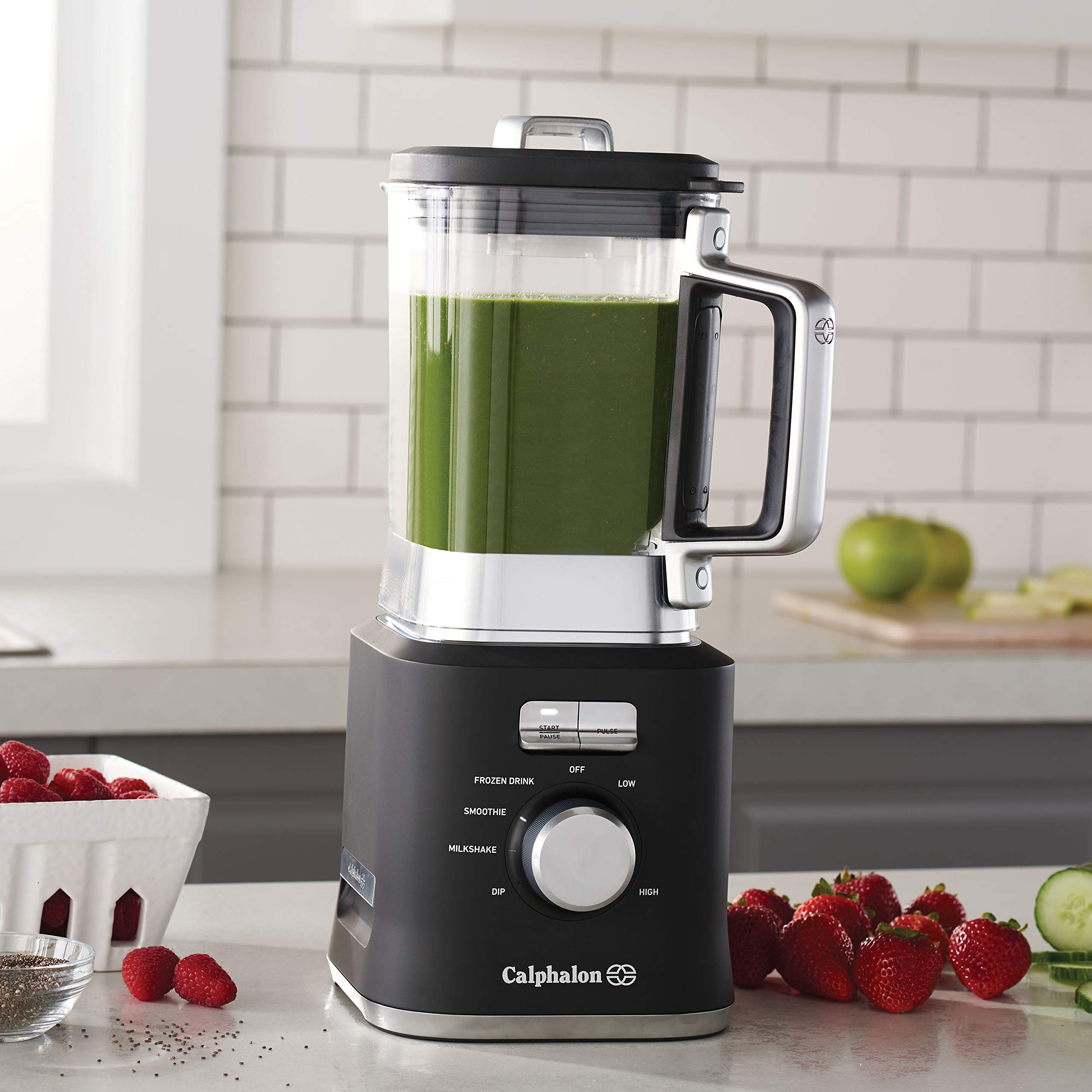 Calphalon Precision Control 50 Oz Blender with 900-Watt Base and BPA-free Tritan jar, Matte Black - Image 5