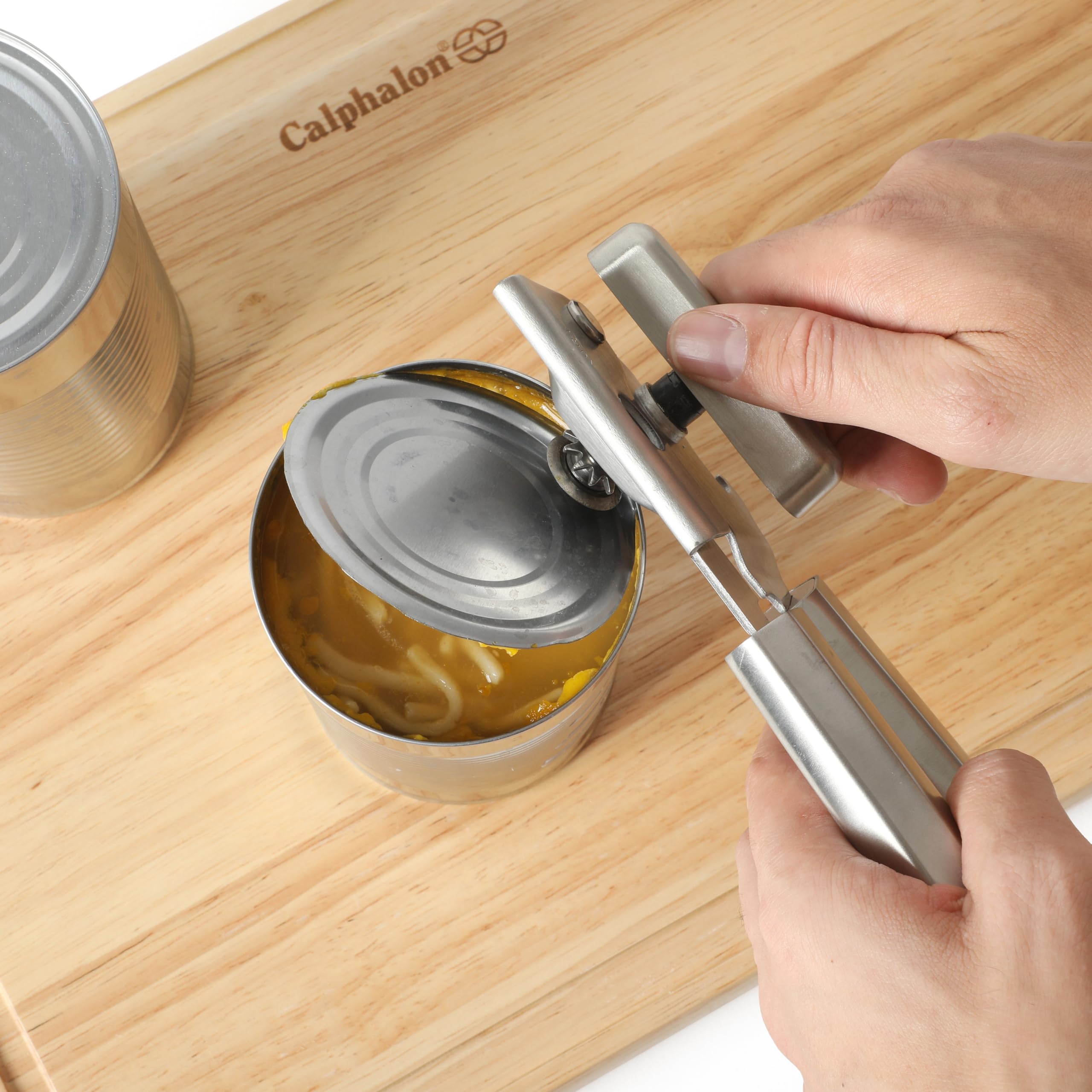 Calphalon Prime Stainless Steel Multifunction Heavy Duty Can Opener and Bottle Opener - Image 3
